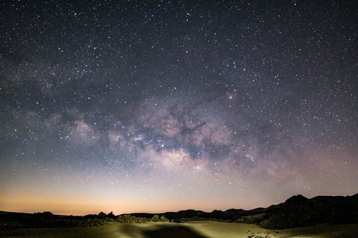 Walking tour under the stars on Teide guided by astronomers