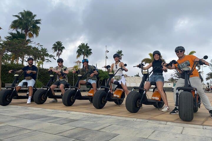 Maspalomas - Meloneras : e-Scooter 2 seat Sunset Guided Tour