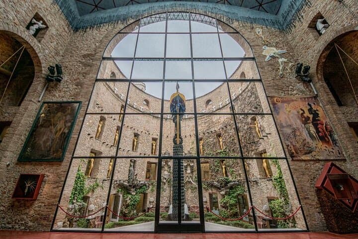 Huge glass window