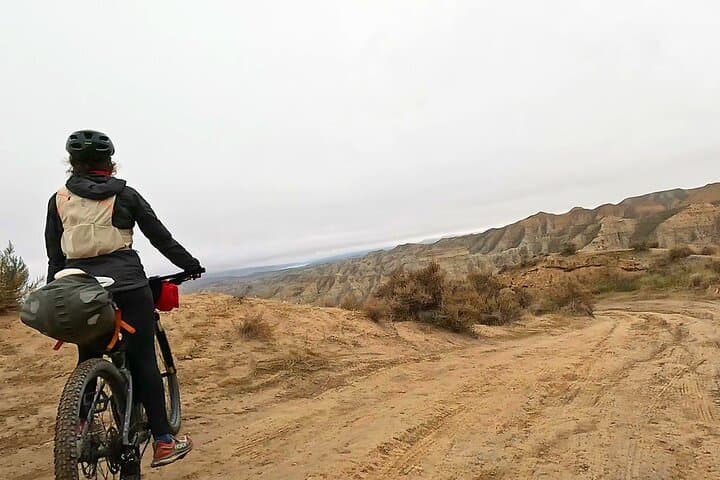 Epic E MTB Journey across the Badlands of Gorafe Desert