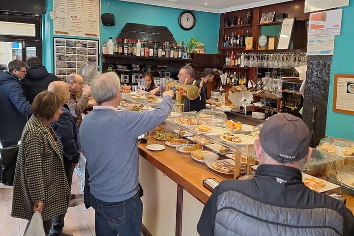 Classic pintxo bar of San Sebastian