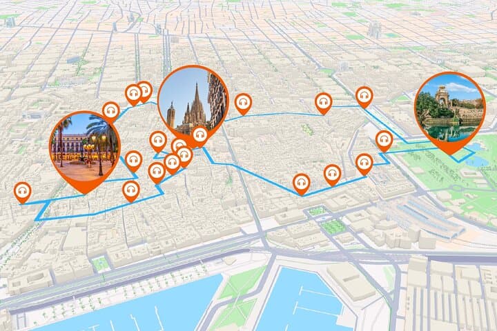 Full tour: From Ramblas to Parc de la Ciutadella.