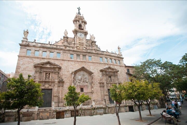 outside Parish Santos Juanes