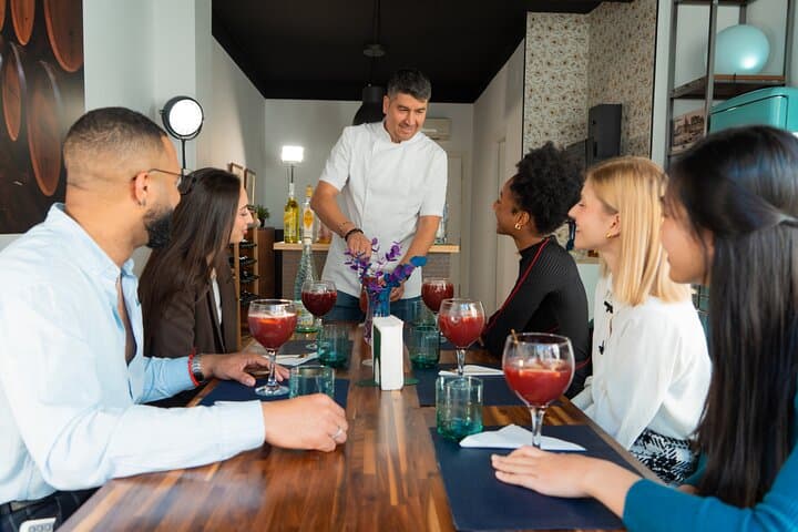 Workshop of Spanish Cocktails Sangria, Red Summer and Kalimotxo