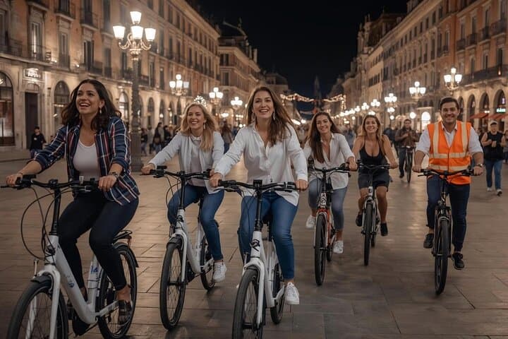 Madrid Sunset and Night Lights eBike tour