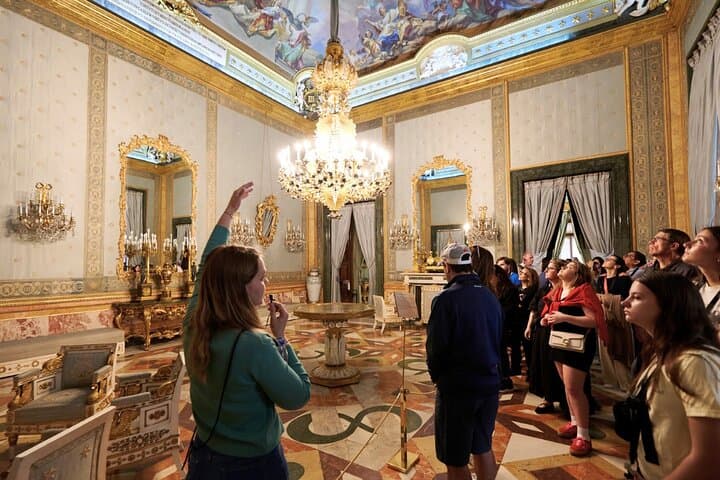 Royal Palace Madrid & Tapas Experience with Skip the Line Ticket