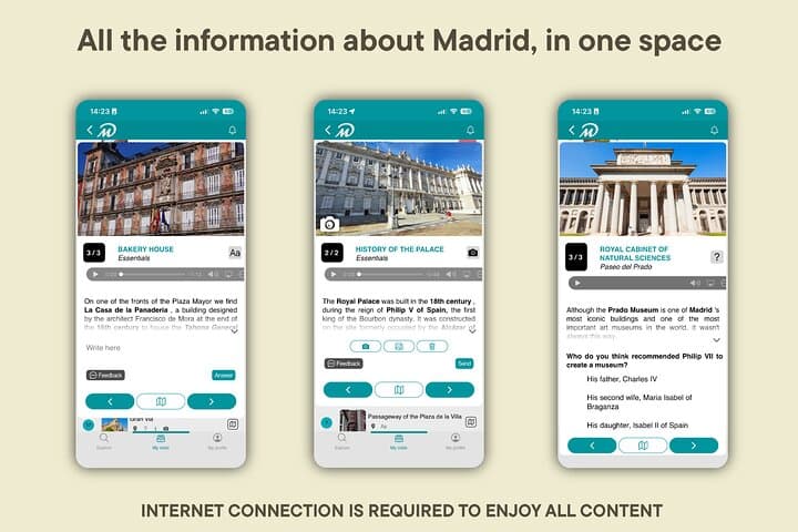 TOP Madrid : Private guided tour with your mobile