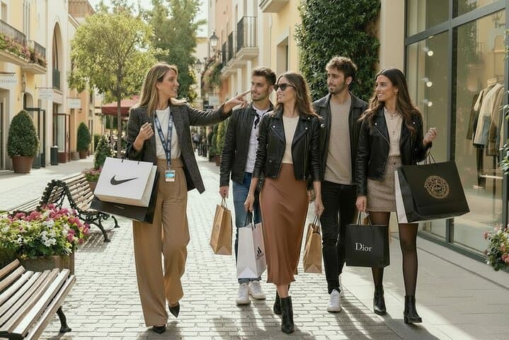 La Roca Village hands-free shopping Barcelona