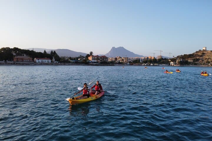 Kayak Route Through Villajoyosa Coves from Alicante