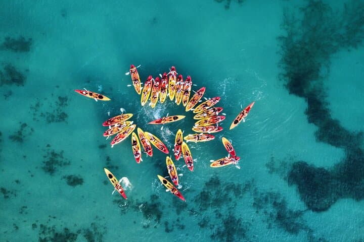 Kayak Route Through Villajoyosa Coves from Alicante