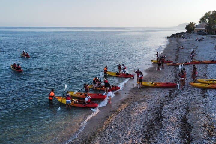 Kayak Route Through Villajoyosa Coves from Alicante