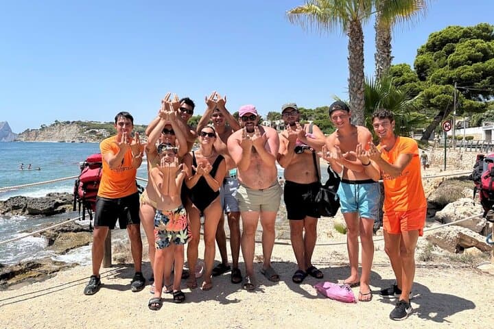 Moraira kayak trail