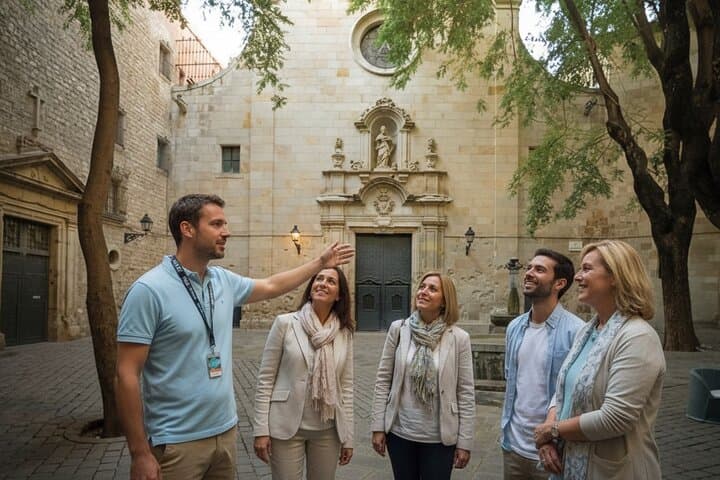 Private Gothic Quarter tour at Plaça de Sant Felip Neri, Barcelona
