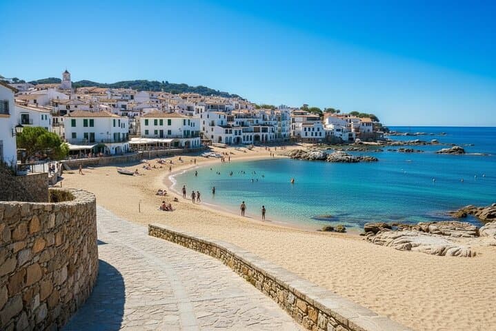 Calella de Palafrugell in Costa Brava private Tour from Barcelona