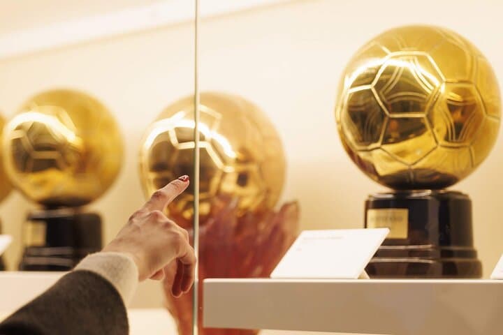 Get up close with the Ballon d’Or trophies celebrating Real Madrid’s most iconic players