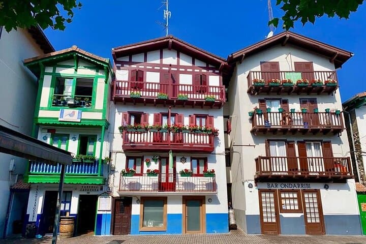 Basque coast and San Sebastian from Bilbao
