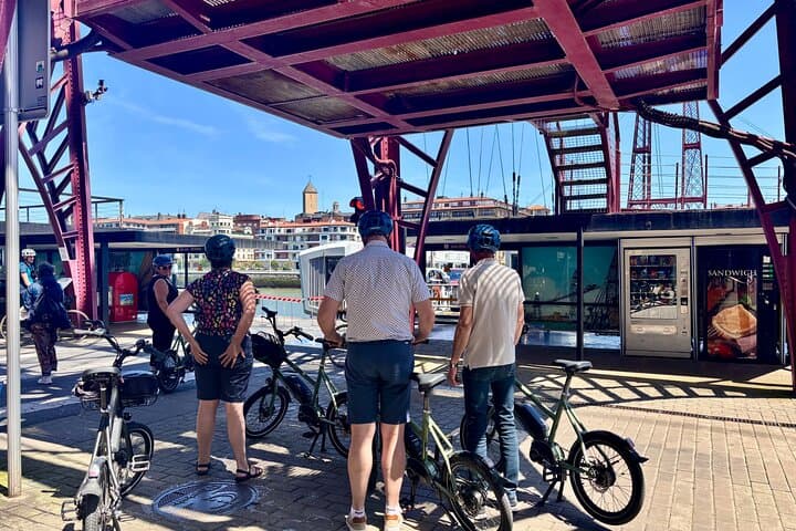 Getxo Seaside E-bike Tour - Bizkaia Bridge