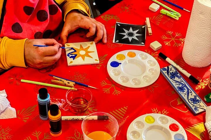 Valencia Traditional Tile Painting Workshop with Local Artist