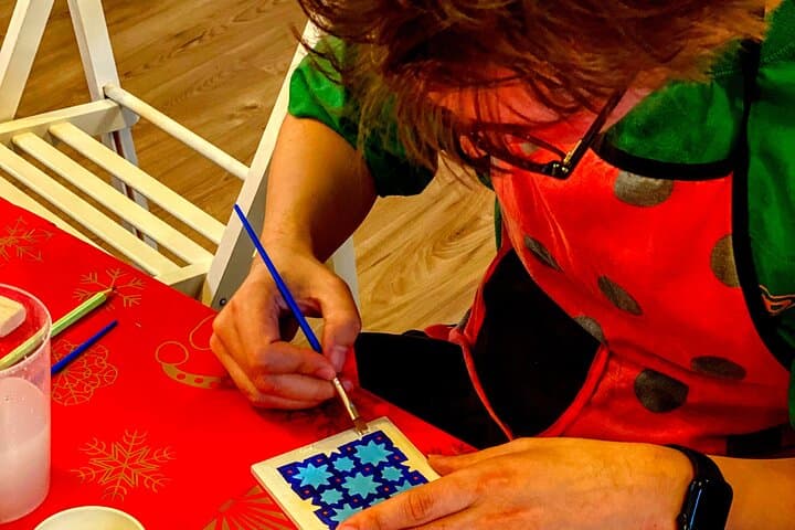 Valencia Traditional Tile Painting Workshop with Local Artist