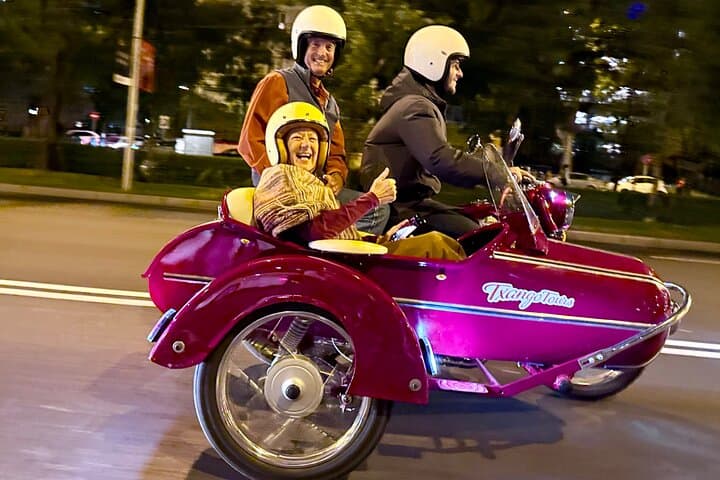 Madrid Golden Hour: 2-Hour Private Sunset Sidecar Adventure