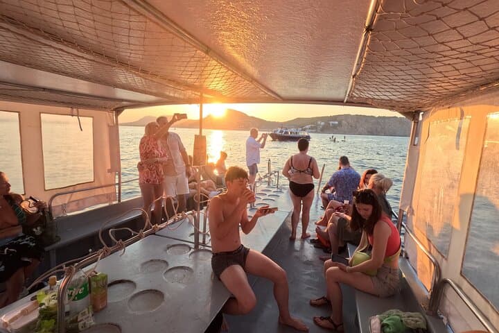 Sunset in the Medas Islands Costa Brava