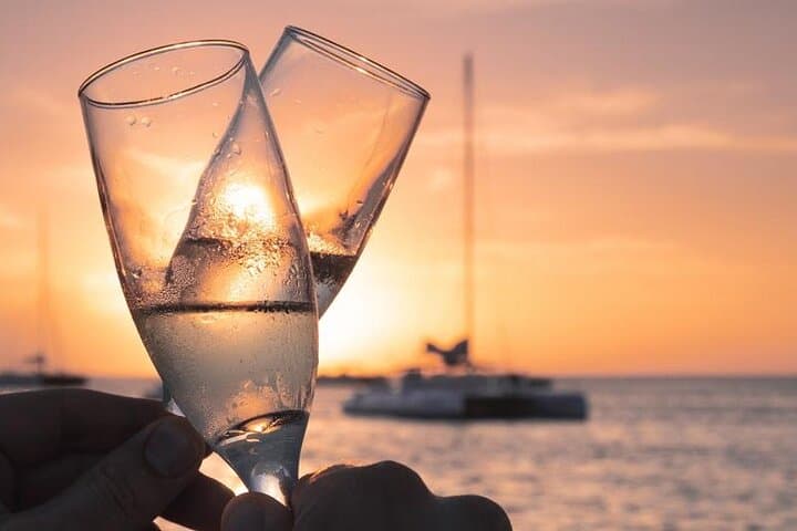 Sunset in the Medas Islands Costa Brava