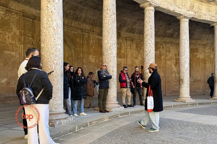 Group in the Palace of Charles V