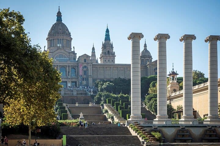 National Palace at Montjuïc during a private tour in Barcelona