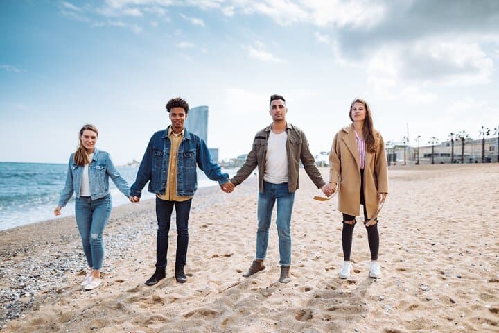 Beach Photoshoot Experience in Barcelona