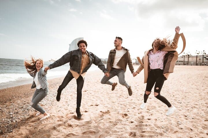 Beach Photoshoot Experience in Barcelona