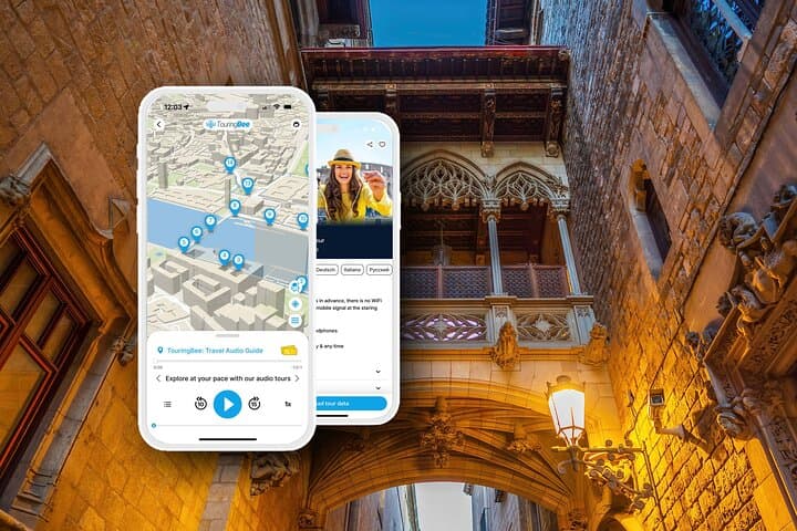 Gothic Quarter Barcelona Tour with Audioguide