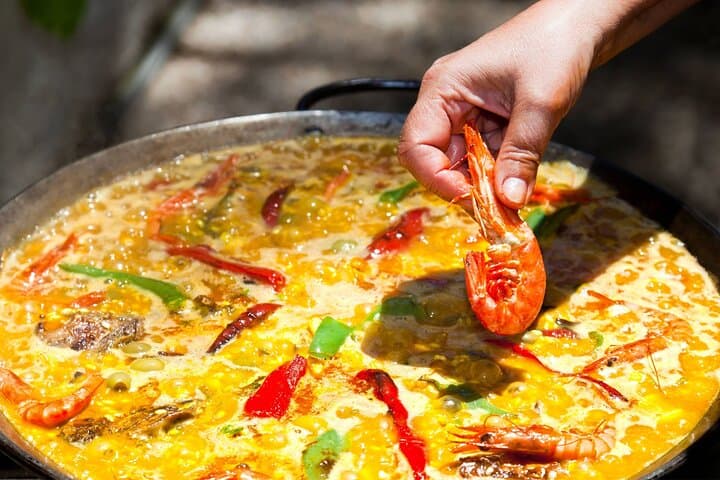 Cook Two Traditional Paellas in Central Madrid