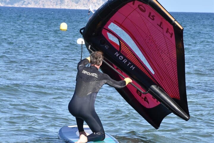 Wing Foil Experience with Instructor in Mallorca