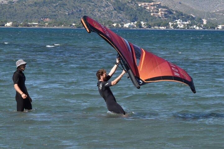 Wing Foil Experience with Instructor in Mallorca