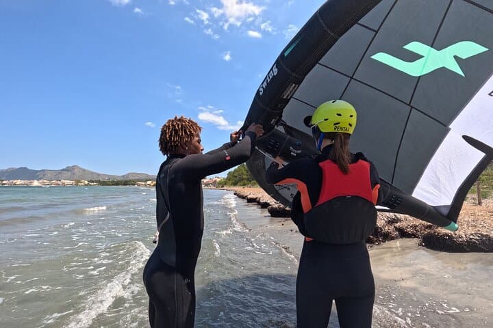 Wing Foil Experience with Instructor in Mallorca