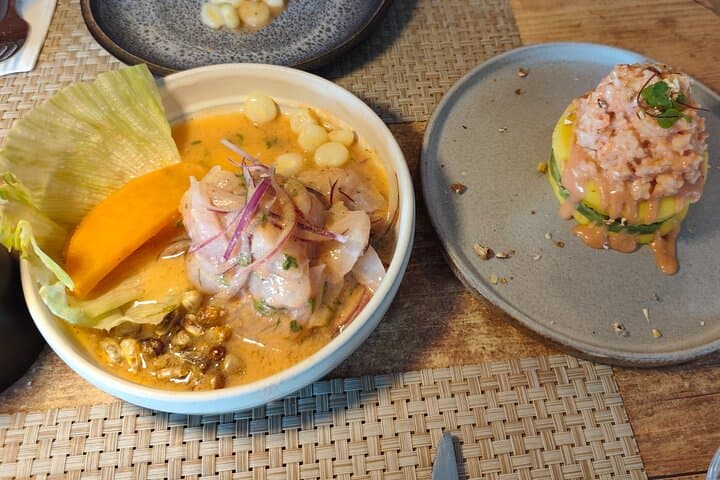 Ceviche and Peruvian cuisine