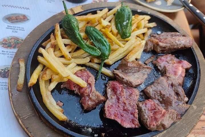 Xuleta Galician blonde cow