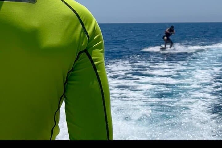 Barcelona Speedboat with Wakeboard and Tubing Option