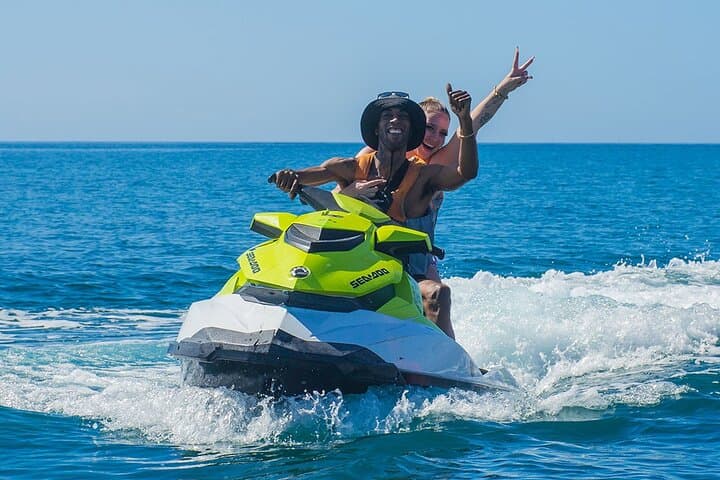 20-minute jet ski tour from Caleta de Fuste