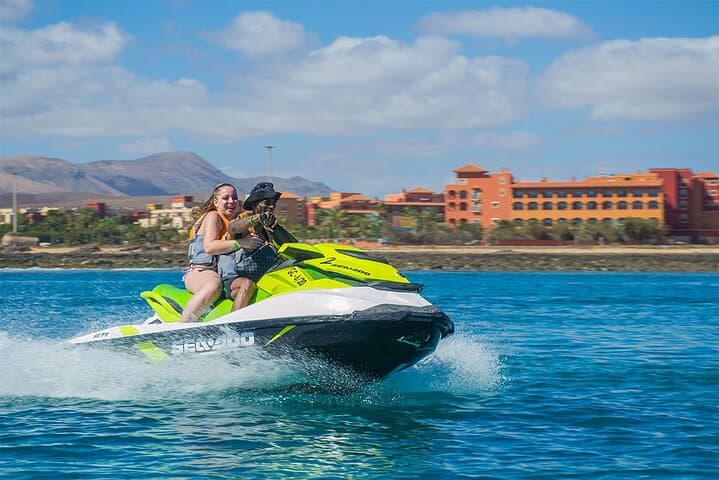20-minute jet ski tour from Caleta de Fuste