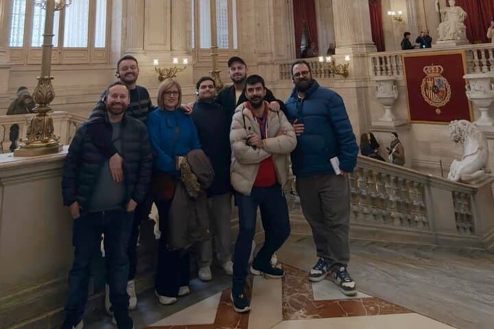 Royal Palace of Madrid guided tour with entrance fee included