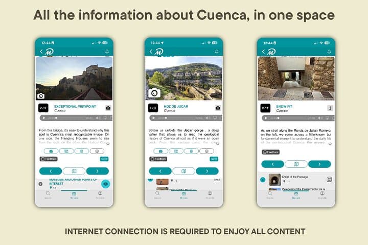 TOP Cuenca : Private Guided Tour with your mobile