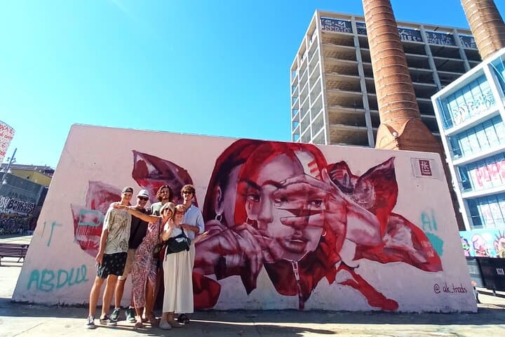 Barcelona Street Art Tour with Exclusive Artist Studios Visit
