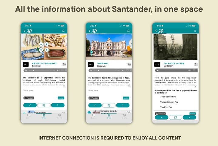 TOP Santander : Private guided tour with your mobile