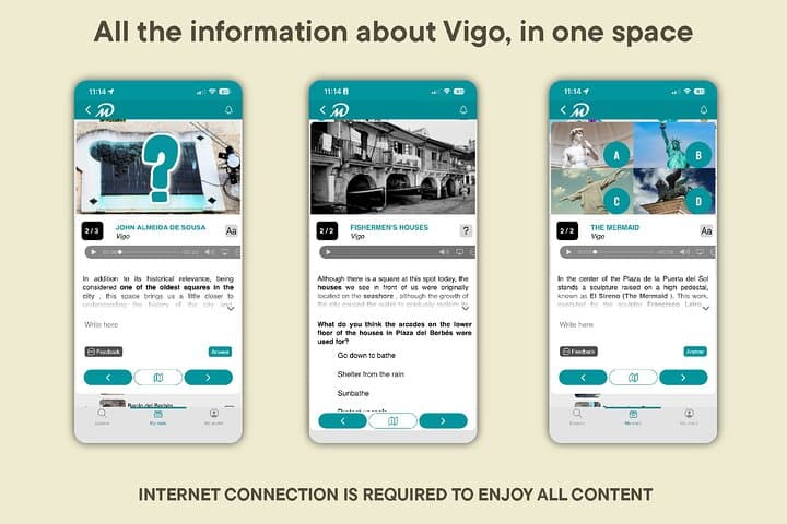 TOP Vigo : Private Guided Tour with your mobile
