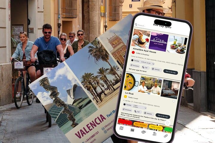 Valencia Bike Tour from the City to the Beach, plus Bike Guy App!