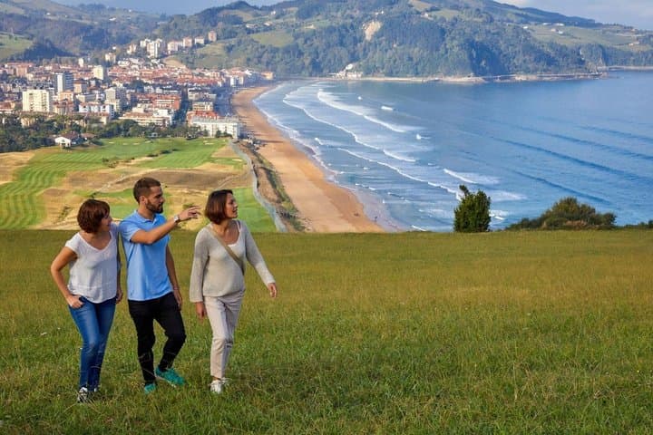 San Sebastian and the Basque Coast from Pamplona