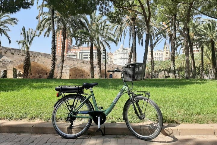 Great Self Guided Tour with E-BIKE! Make summer easy in Valencia!