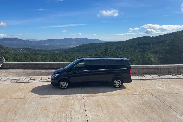 Private Transfer Madrid to Barcelona by Mercedes V Minivan