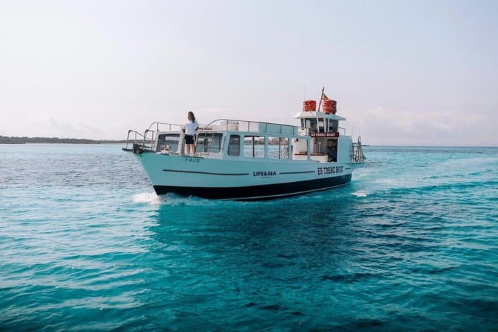 Es Trenc Boat Tour 4h departure from Colonia Sant Jordi